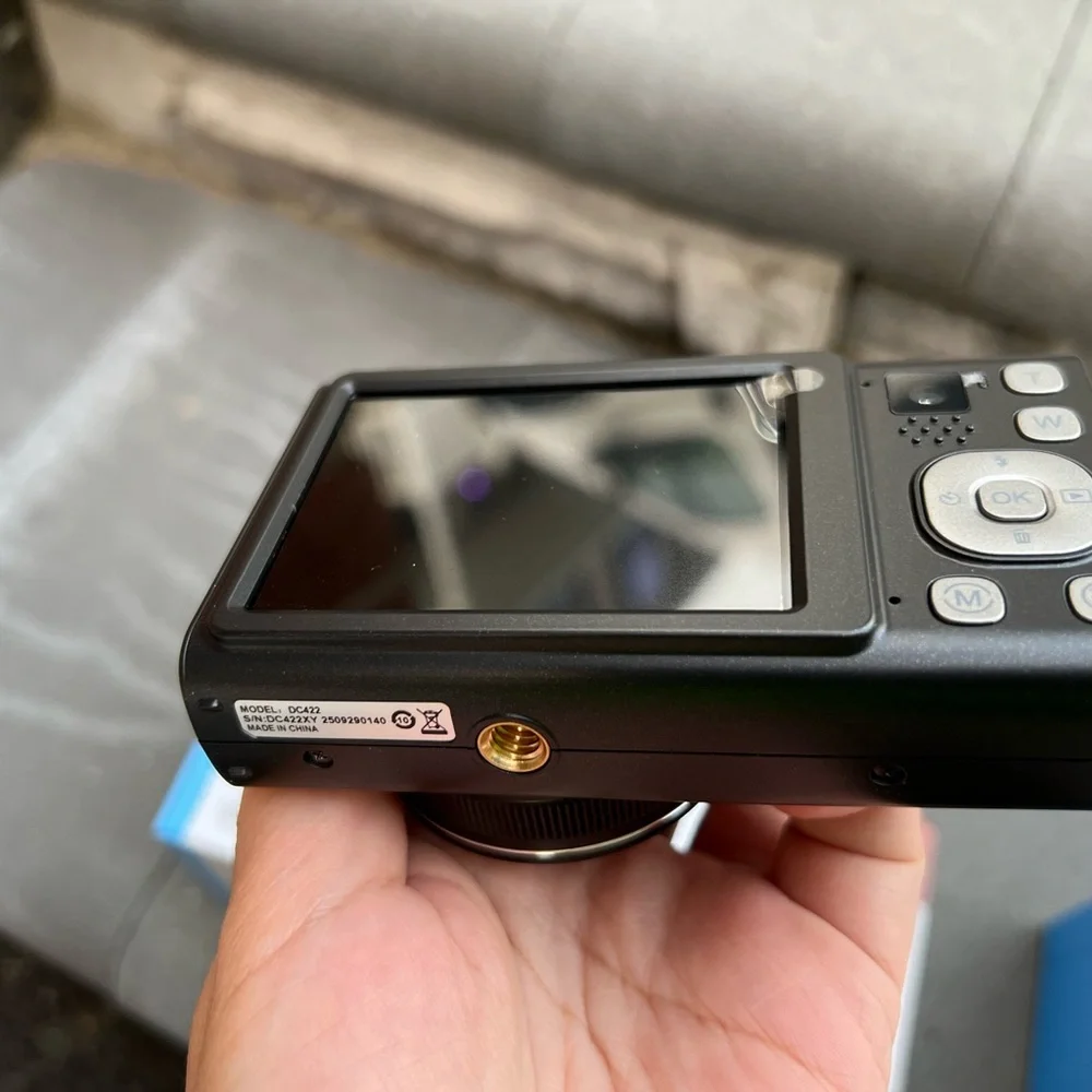 96MP Black 5K Digital Camera with Dual Lens